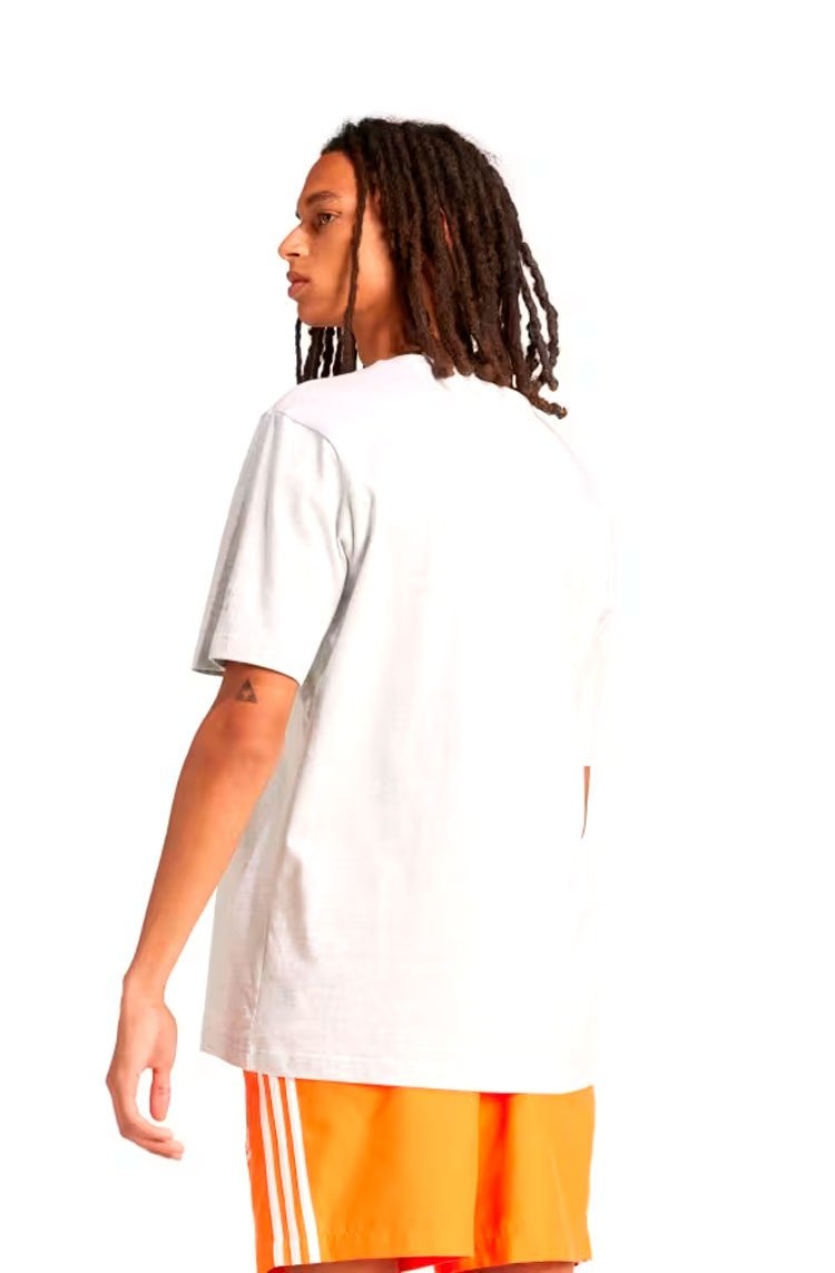Camiseta Adidas Treino Manga Curta Cinza Claro - NewSkull