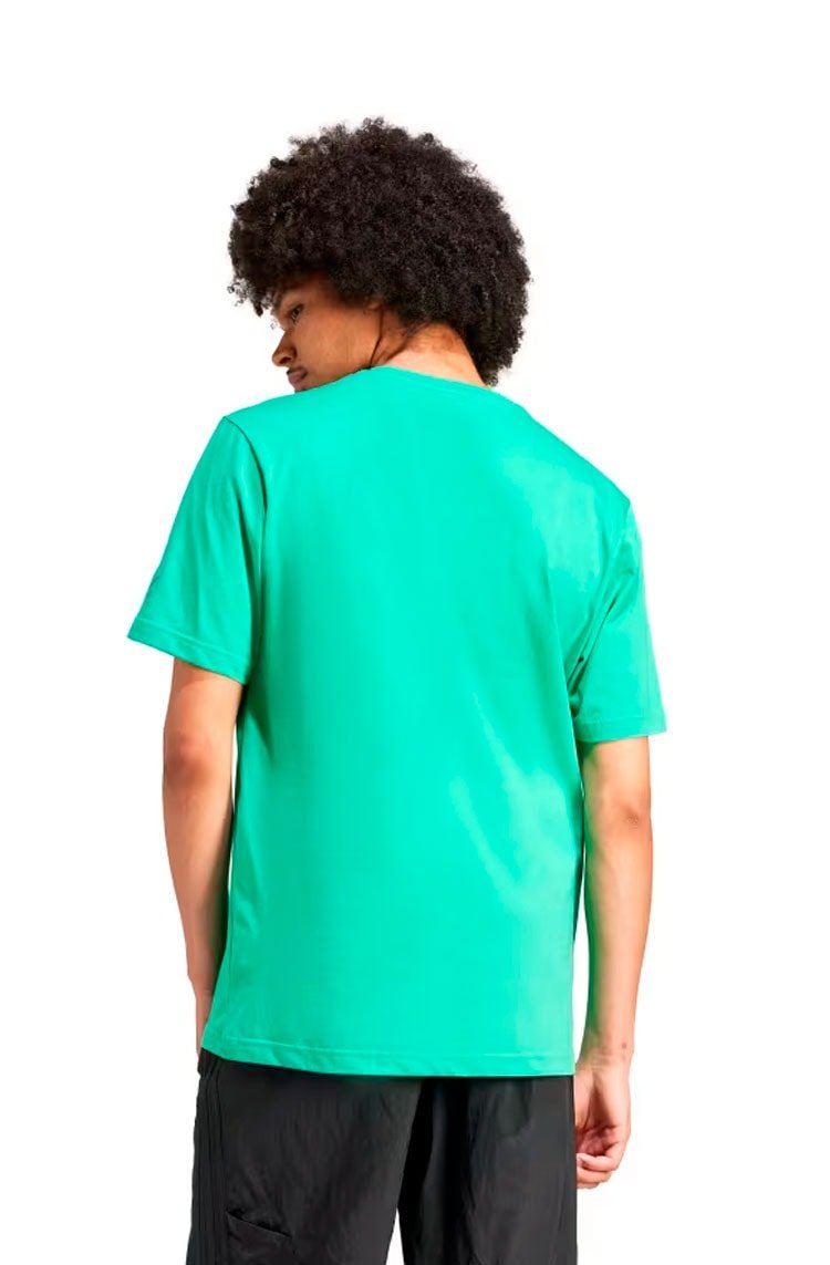 Camiseta Adidas Treino Manga Curta Verde - NewSkull