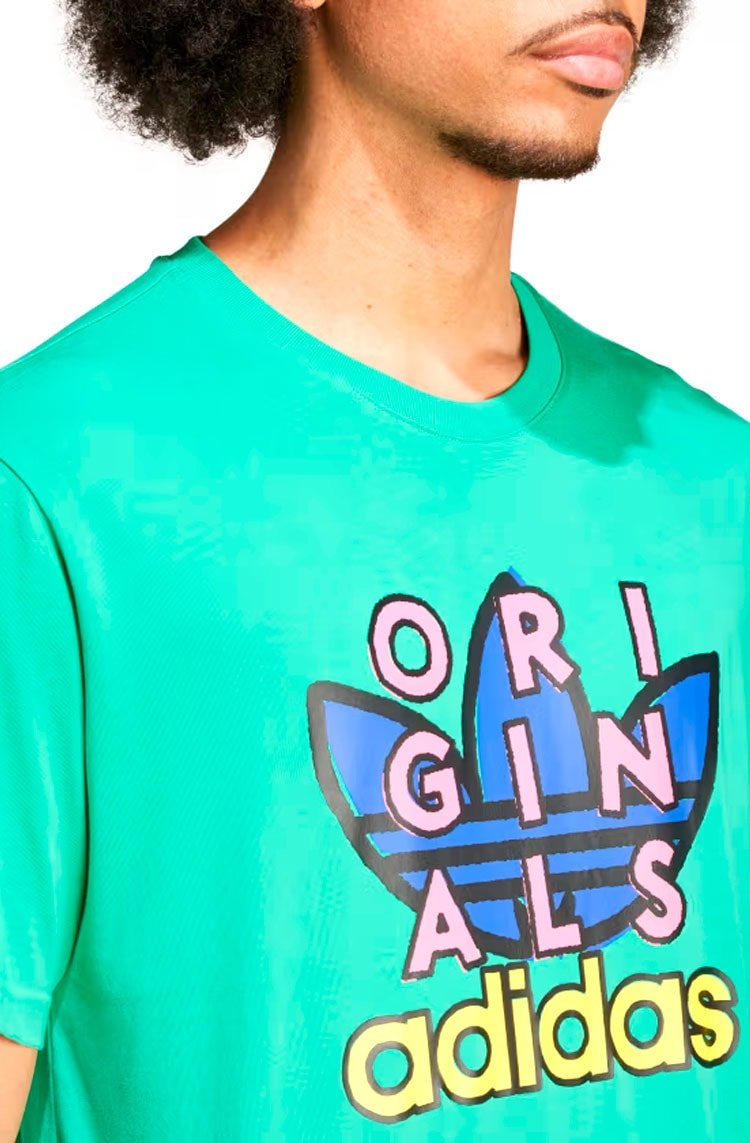 Camiseta Adidas Treino Manga Curta Verde - NewSkull