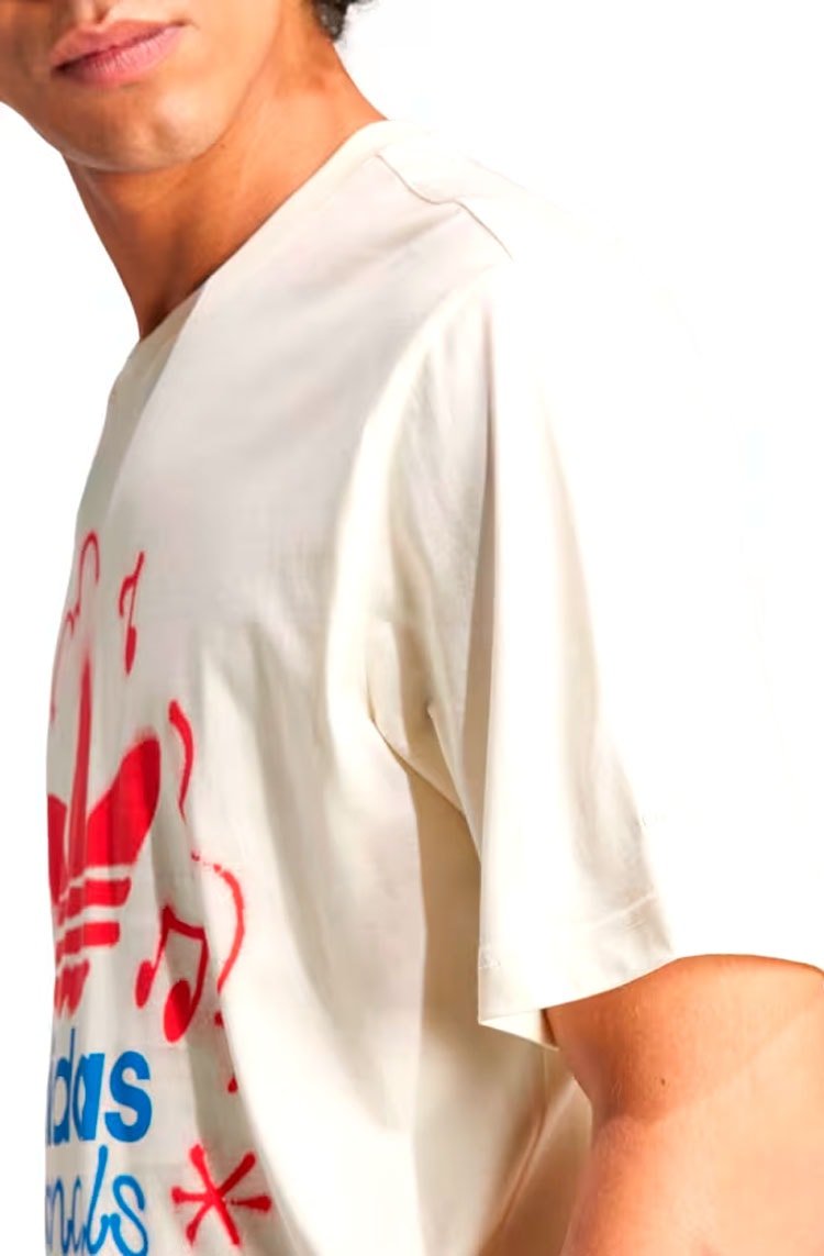 Camiseta Adidas Treino Supply Creme - NewSkull