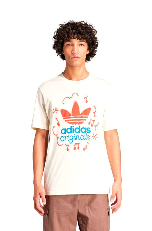Camiseta Adidas Treino Supply Creme - NewSkull