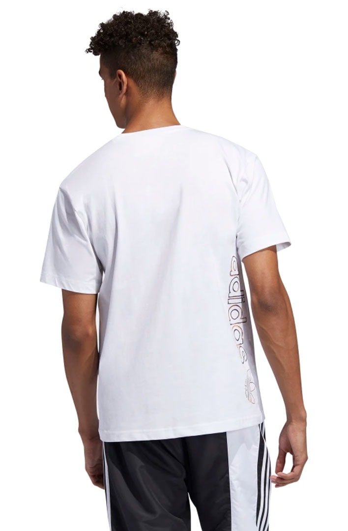 Camiseta ADIDAS Watercolor Branca - NewSkull