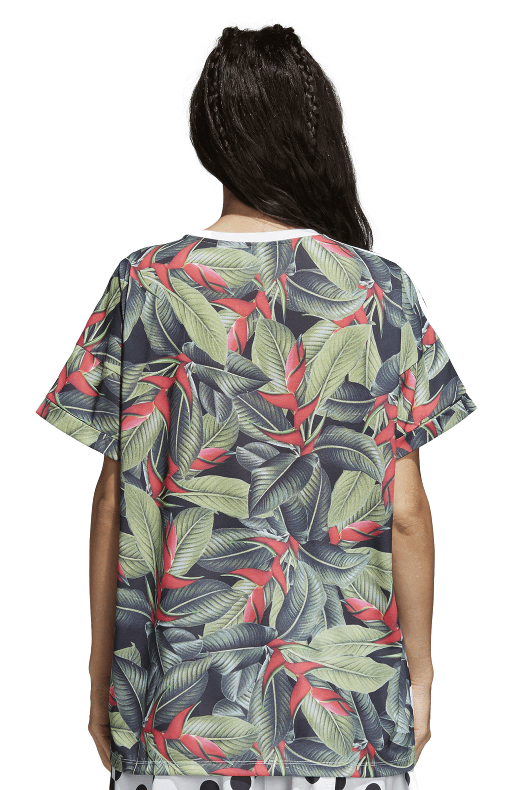 Camiseta Adidas X Farm Feminina Branca - NewSkull