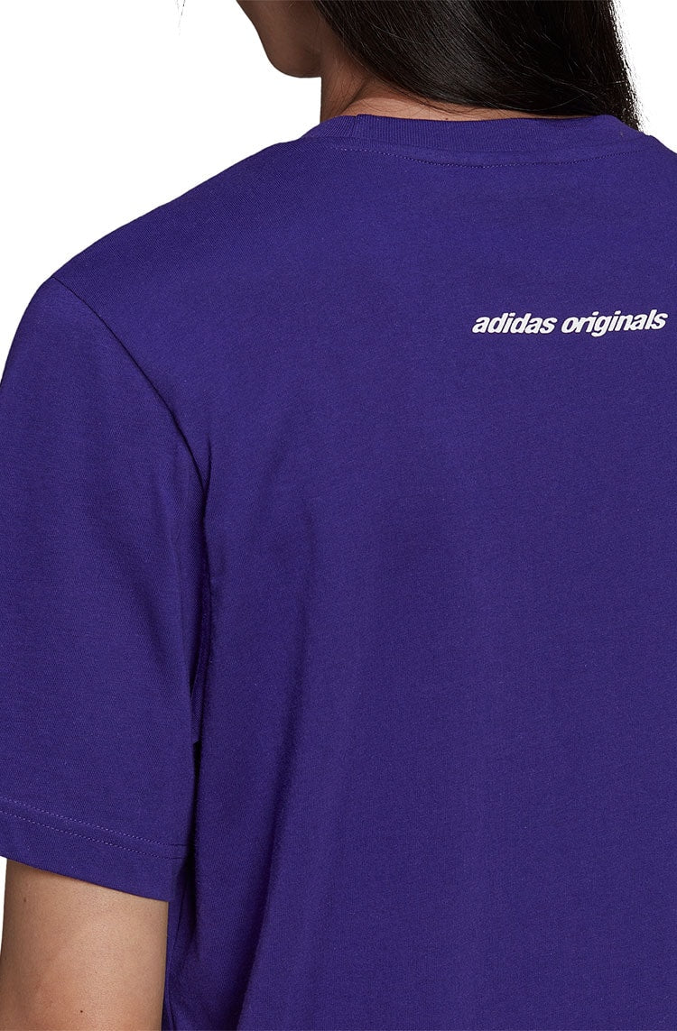 Camiseta Adidas Yung Z Tee 2 Roxo/Laranja - NewSkull