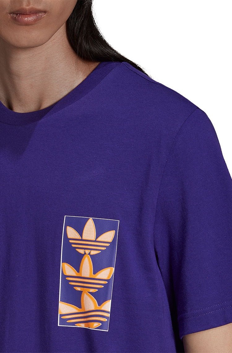 Camiseta Adidas Yung Z Tee 2 Roxo/Laranja - NewSkull
