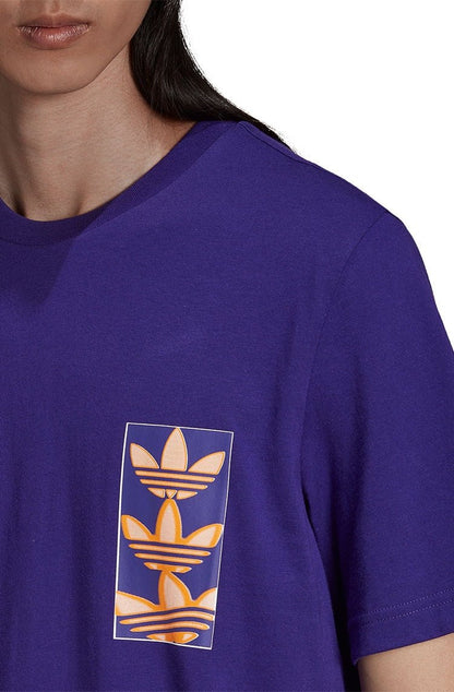 Camiseta Adidas Yung Z Tee 2 Roxo/Laranja - NewSkull