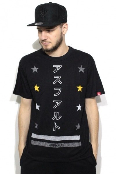 Camiseta Asphalt Yacht Club Power Metallic Preta - NewSkull