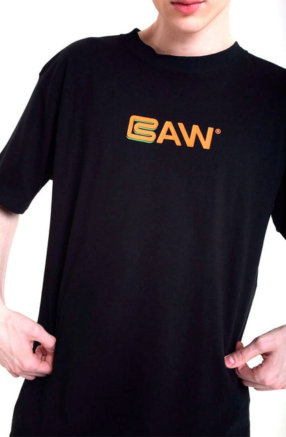 Camiseta Baw Regular Techy Preto - NewSkull