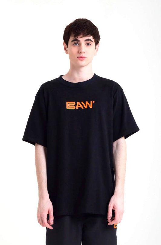 Camiseta Baw Regular Techy Preto - NewSkull