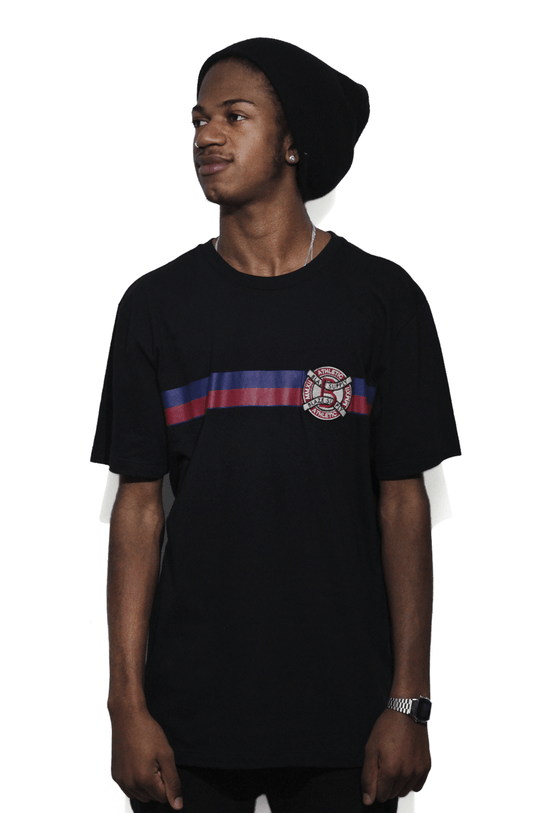 Camiseta Blaze Basica Patch Stripes - NewSkull