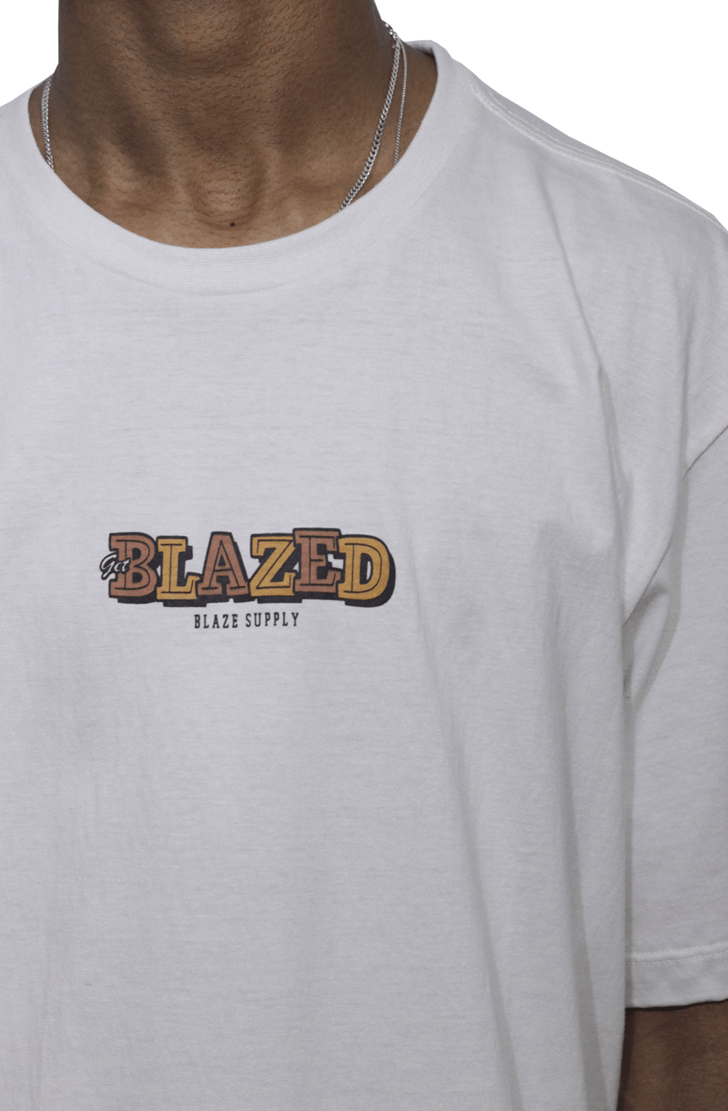 Camiseta Blaze Supply Cigarette Bege - NewSkull