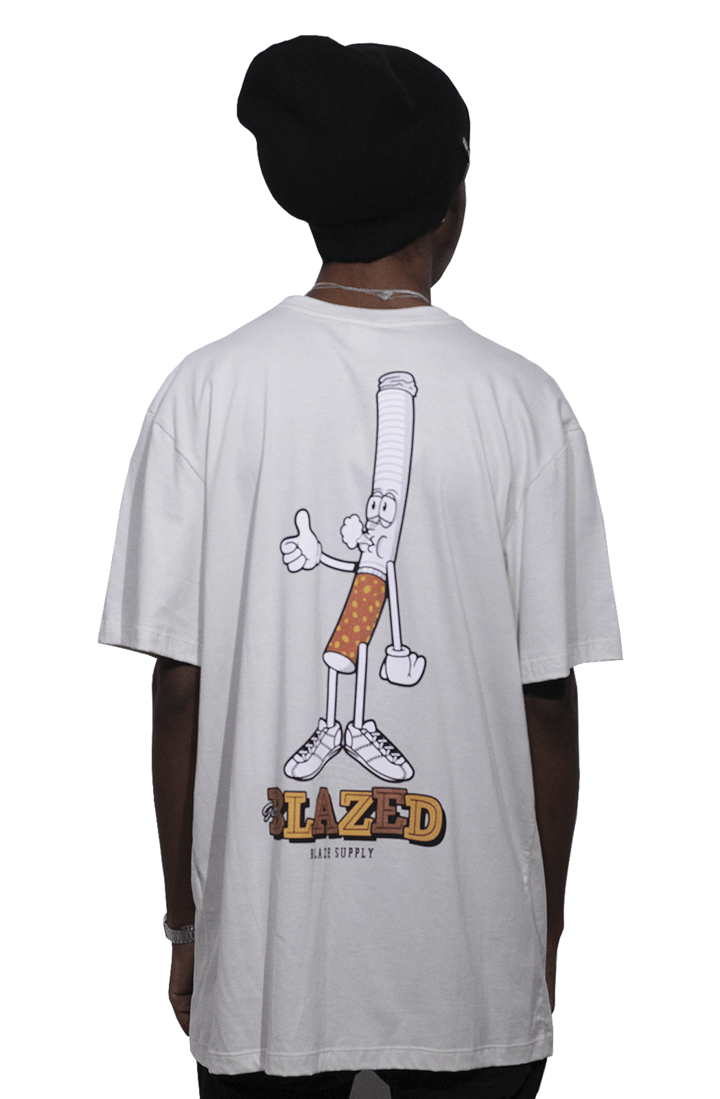 Camiseta Blaze Supply Cigarette Bege - NewSkull