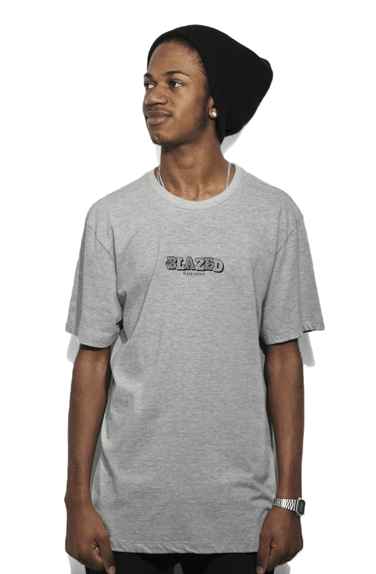 Camiseta Blaze Supply Papper Cinza - NewSkull