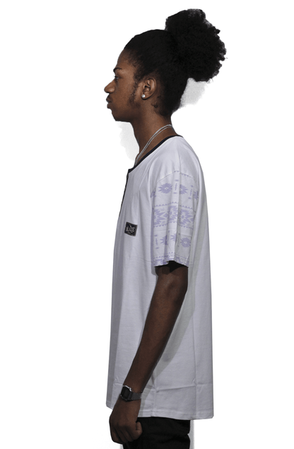 Camiseta Blaze Supply Tunisien Indiana Sleeve Branca - NewSkull