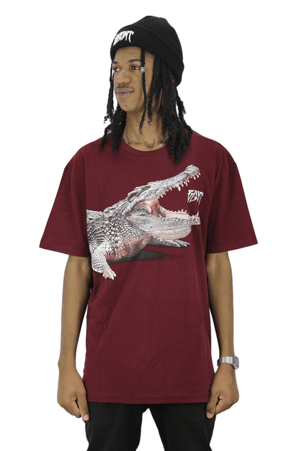 Camiseta Blunt Alligator Bordo - NewSkull