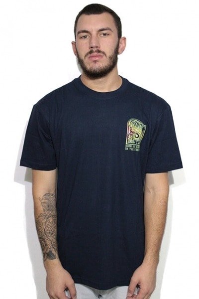 Camiseta Blunt Born and Raised Streets Azul - NewSkull