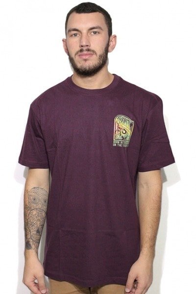Camiseta Blunt Bornd and Raised Bordo - NewSkull