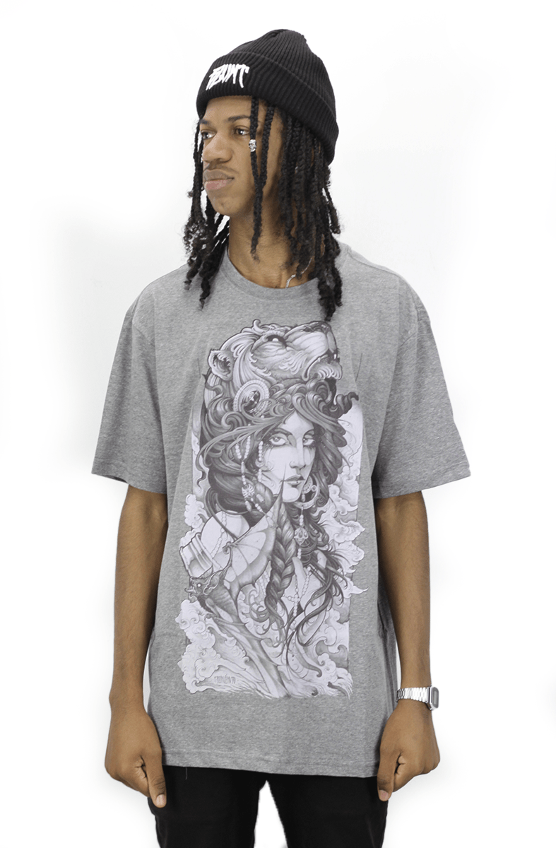 Camiseta Blunt Collab Carlos Cinza - NewSkull