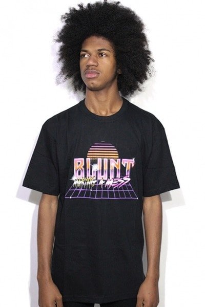 Camiseta Blunt Futuristict Preta - NewSkull