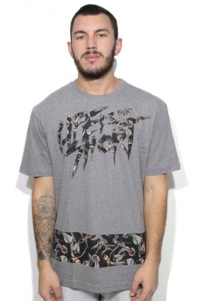 Camiseta Blunt Life is Short Birds B Cinza - NewSkull