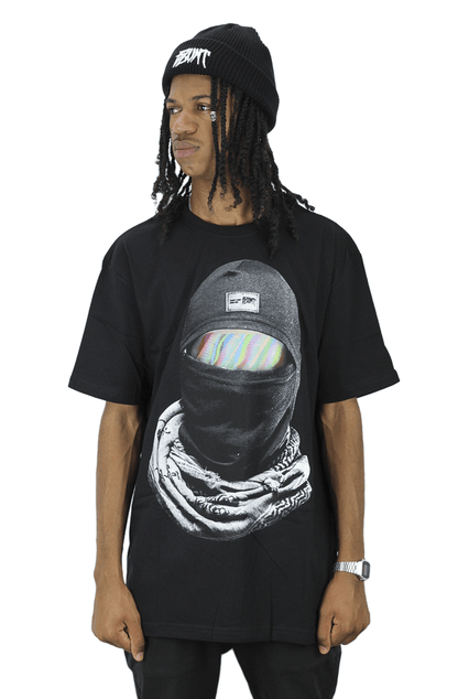Camiseta Blunt RGB Mask Preto - NewSkull