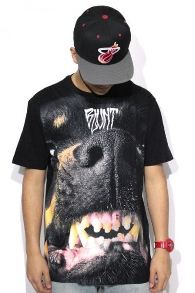 Camiseta Blunt Rottweiler Preta - NewSkull