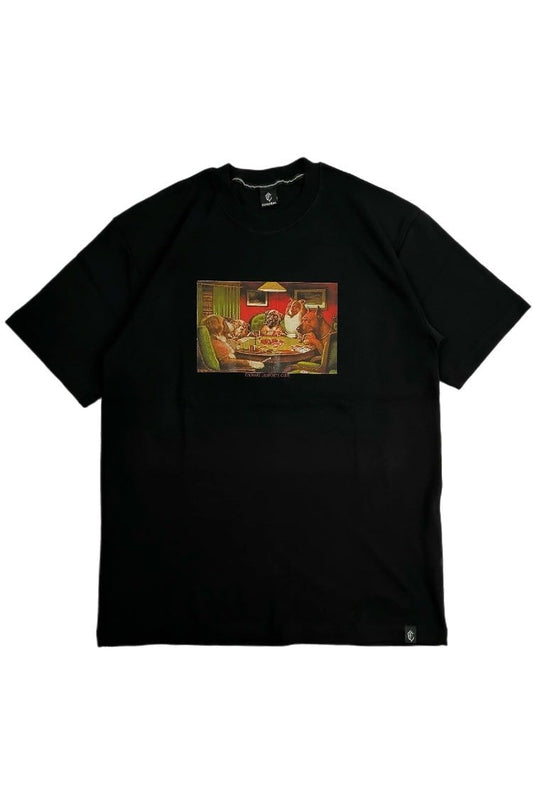 Camiseta Caos Art ink A Bold Bluff Preto - NewSkull