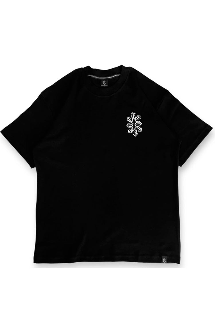 Camiseta Caos Art Ink Fractal Preto - NewSkull