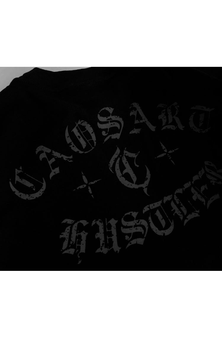 Camiseta Caos Art Ink Hustler Preto - NewSkull