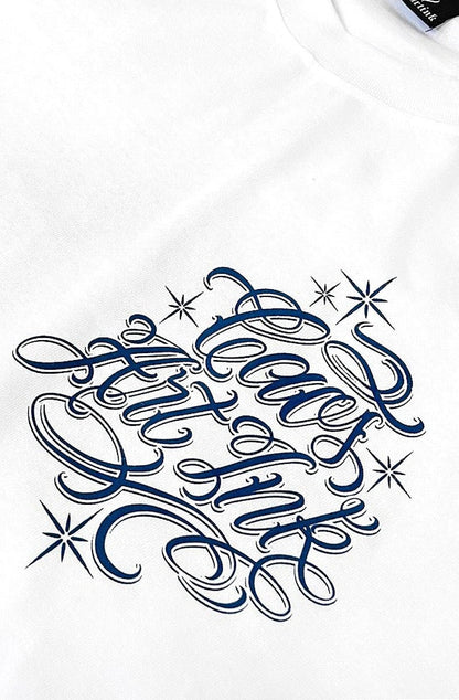 Camiseta Caos Art Ink Pavão Branca - NewSkull
