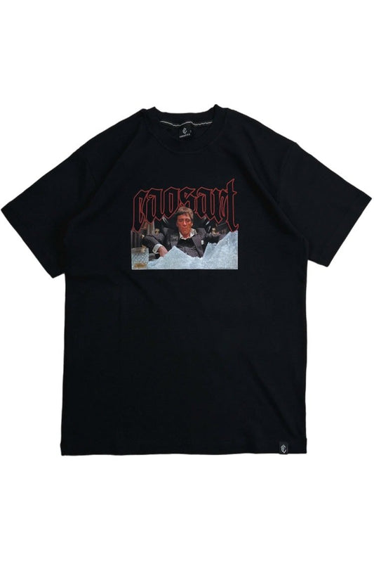 Camiseta Caos Art ink SCARFACE Preto - NewSkull