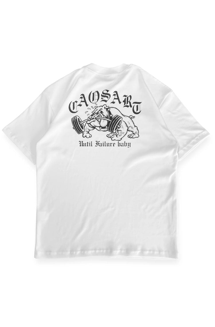 Camiseta Caos Art ink Until Failure Baby Branco - NewSkull