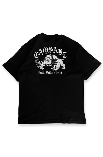 Camiseta Caos Art Ink Until Failure Baby Preto - NewSkull
