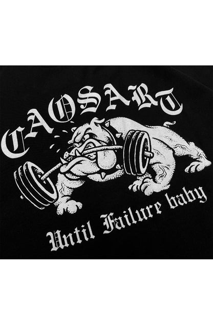Camiseta Caos Art Ink Until Failure Baby Preto - NewSkull