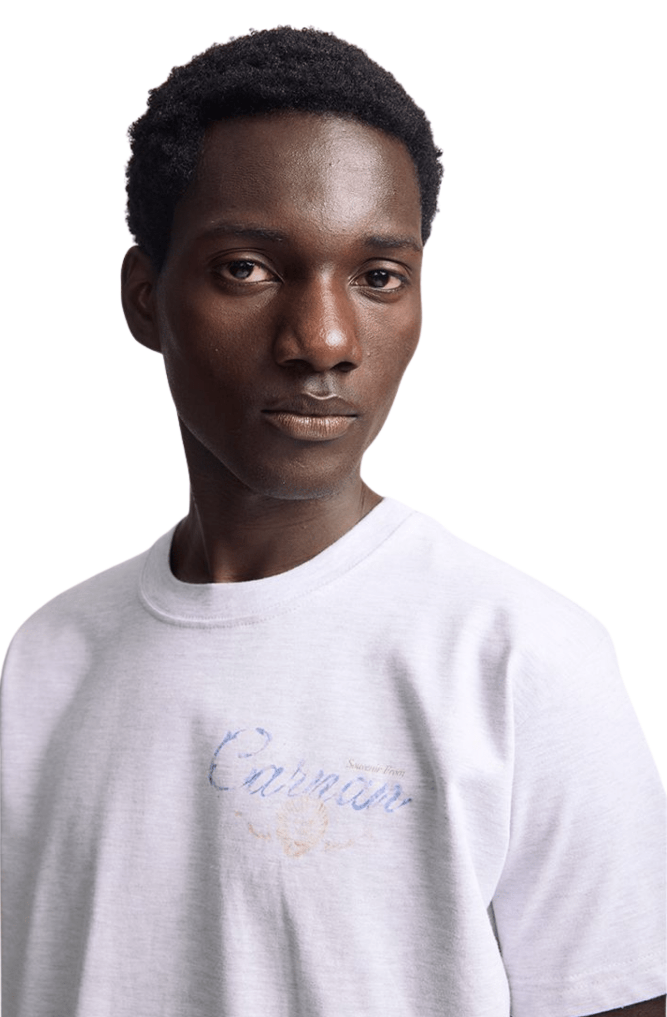 Camiseta CARNAN Boat Heavy T-shirt Off-White - NewSkull