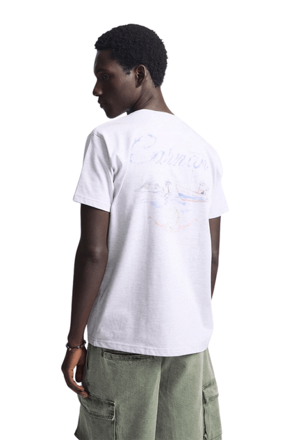 Camiseta CARNAN Boat Heavy T-shirt Off - White - NewSkull