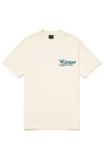 Camiseta CARNAN Cocktail Bar T-shirt Off - White - NewSkull