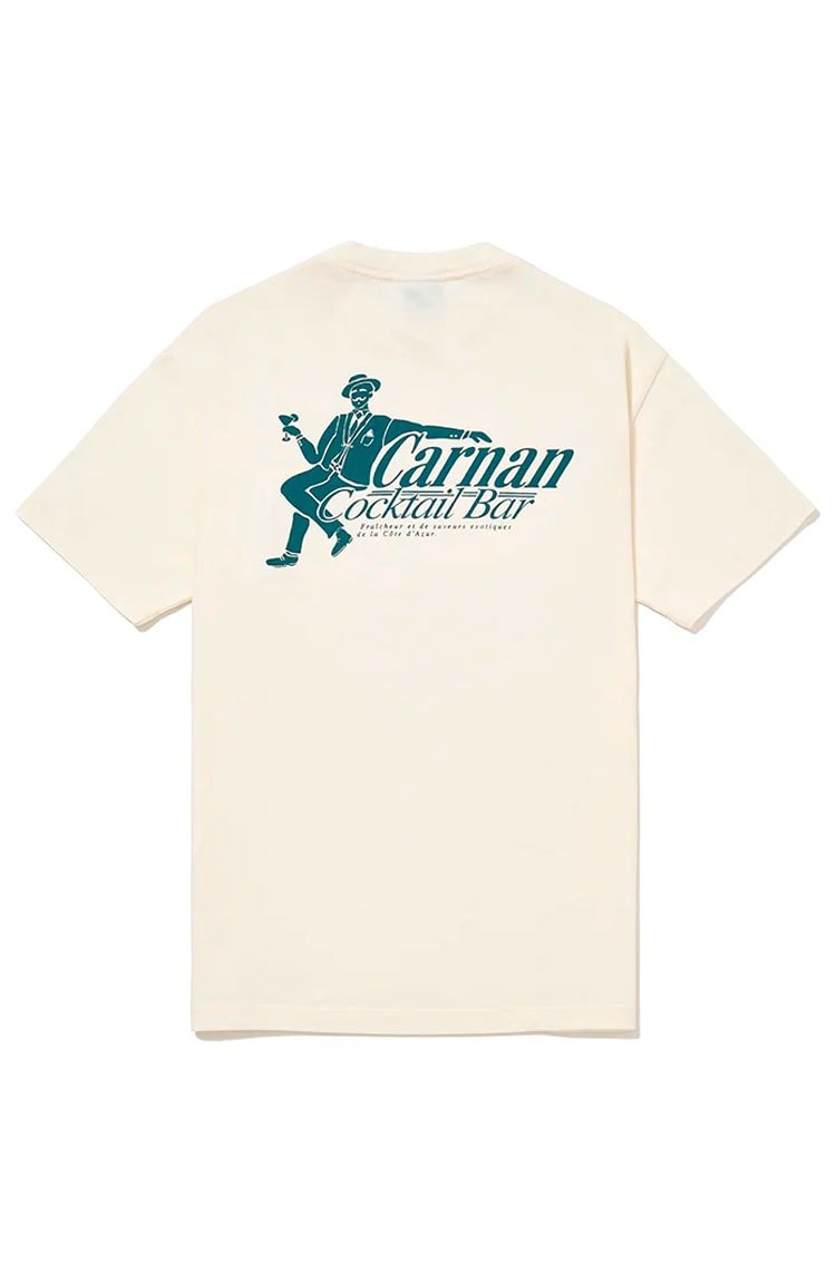 Camiseta CARNAN Cocktail Bar T-shirt Off - White - NewSkull
