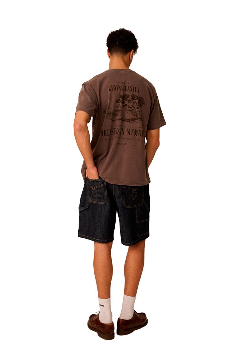 Camiseta CARNAN Countryside T-shirt Marrom - NewSkull