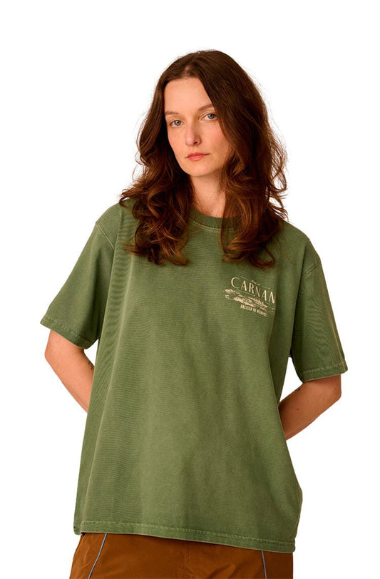Camiseta CARNAN Countryside T-shirt Verde - NewSkull