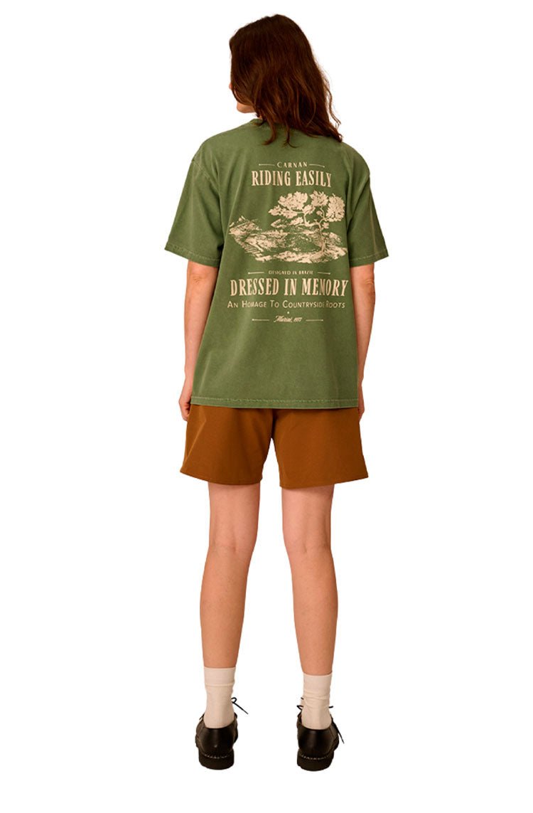 Camiseta CARNAN Countryside T-shirt Verde - NewSkull
