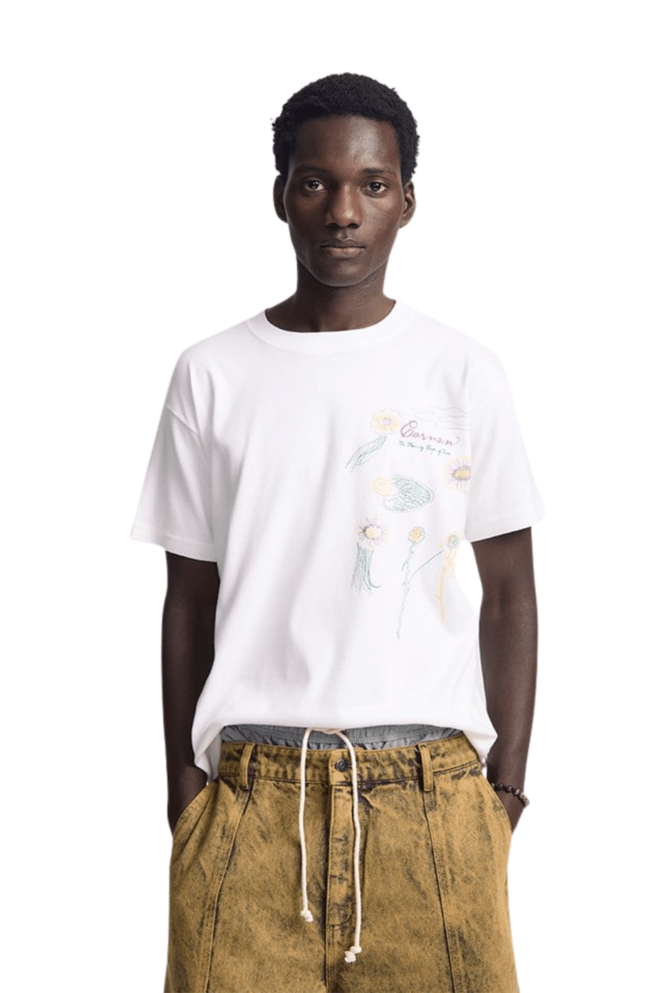 Camiseta CARNAN Ecosystem Heavy T-shirt Off - White - NewSkull