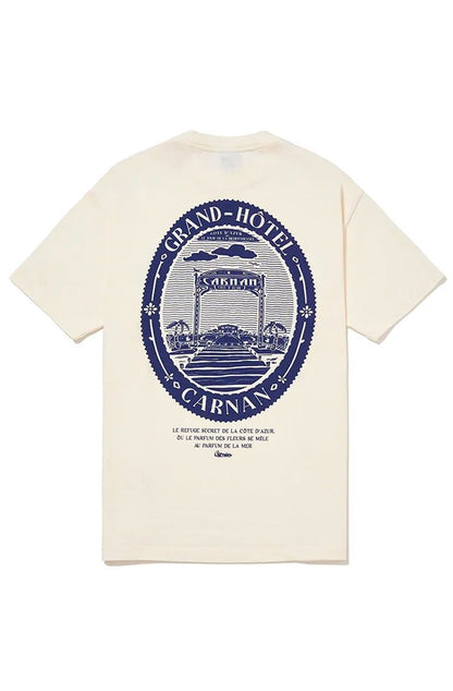 Camiseta CARNAN Grand Hotel T-shirt Off - White - NewSkull