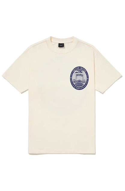 Camiseta CARNAN Grand Hotel T-shirt Off - White - NewSkull