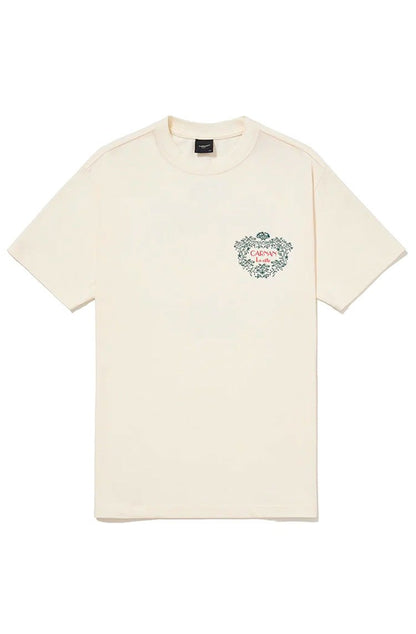 Camiseta CARNAN La Cote Classic T-shirt Off - White - NewSkull
