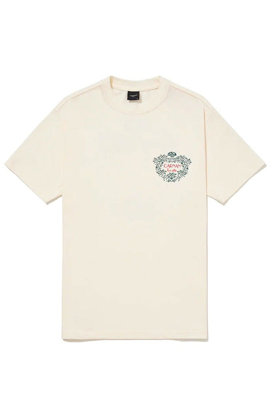 Camiseta CARNAN La Cote Classic T-shirt Off - White - NewSkull