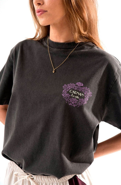 Camiseta CARNAN La Cote Classic T-shirt Preto - NewSkull