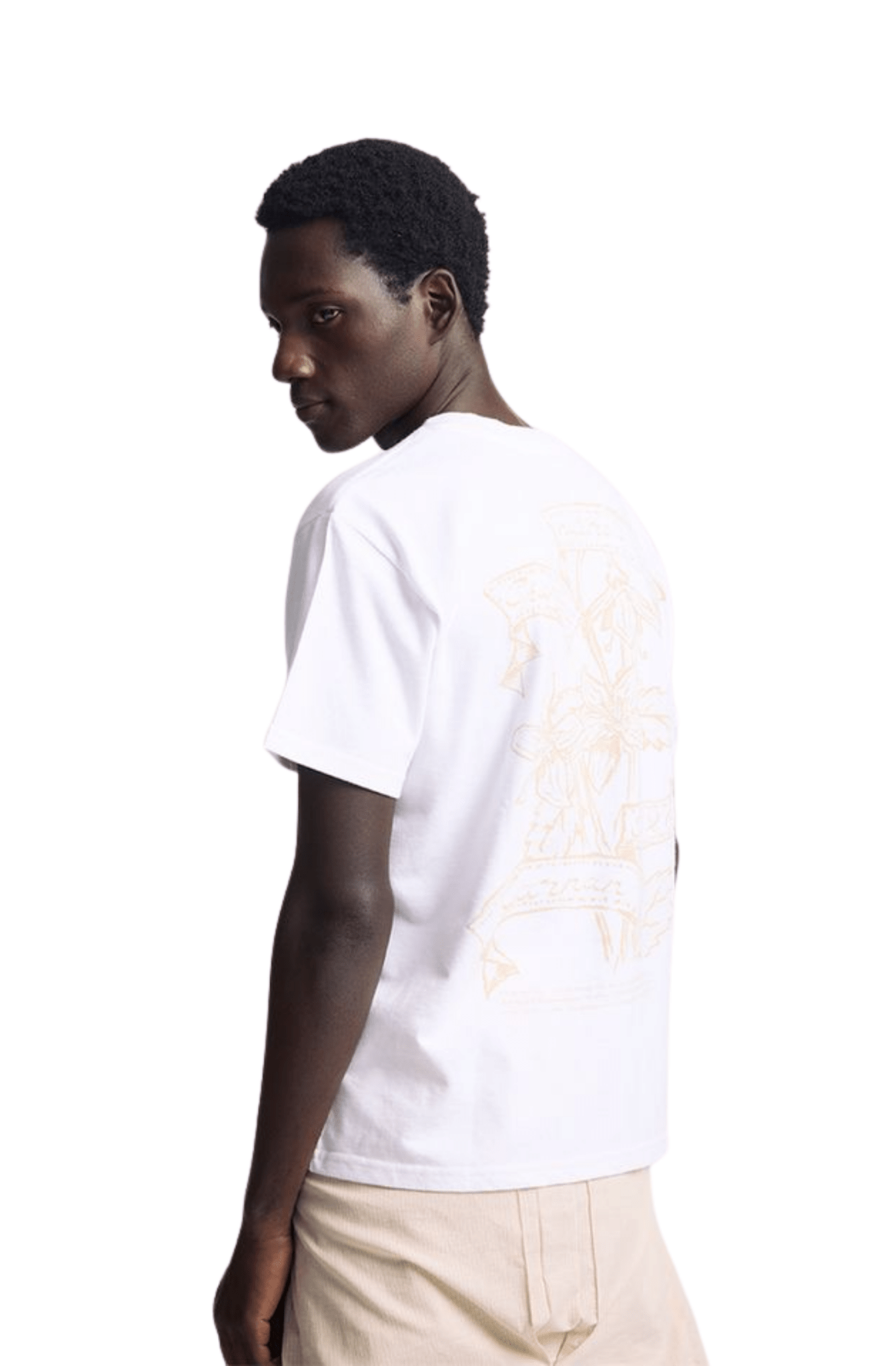 Camiseta CARNAN Lilium T-shirt Off-White - NewSkull