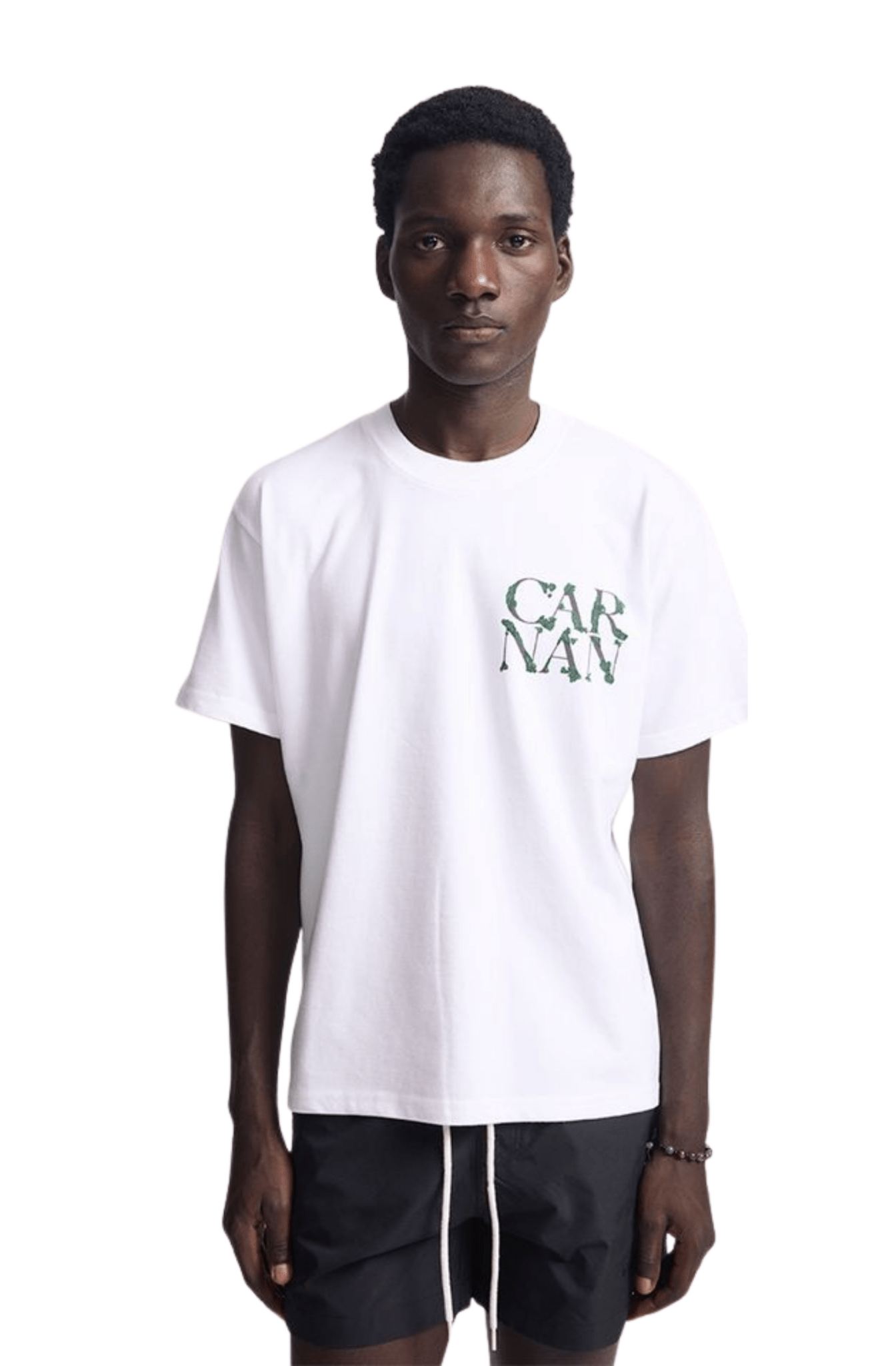 Camiseta CARNAN Moss T-shirt Off - White - NewSkull