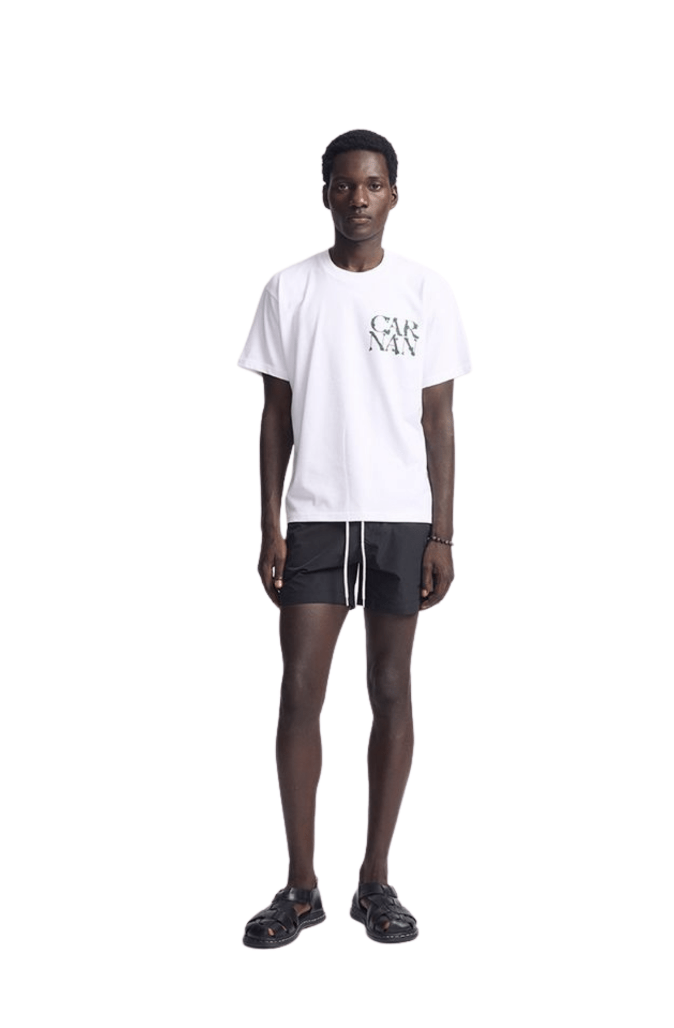 Camiseta CARNAN Moss T-shirt Off - White - NewSkull